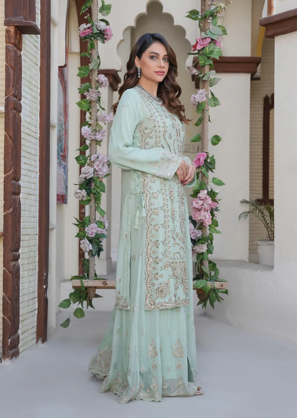 ZNDR-06 - Readymade Organza Design 25